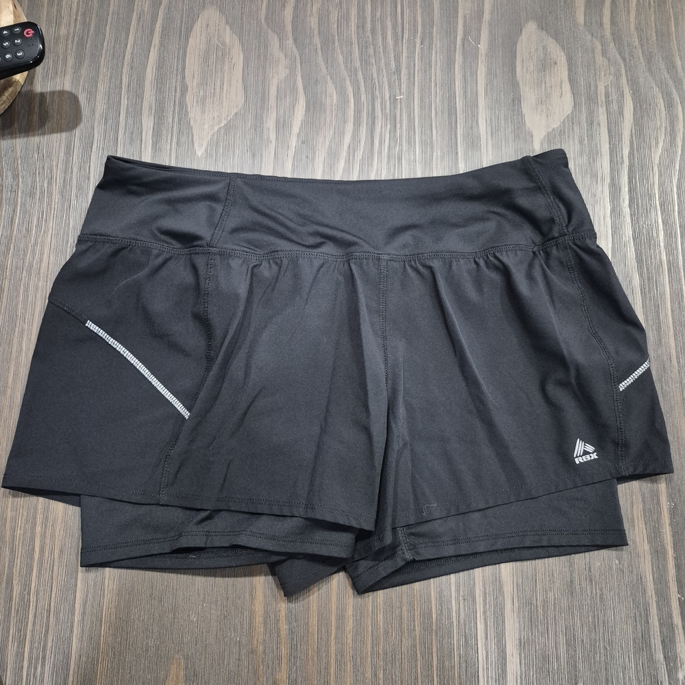 RBX Black Women's Athletic Shorts